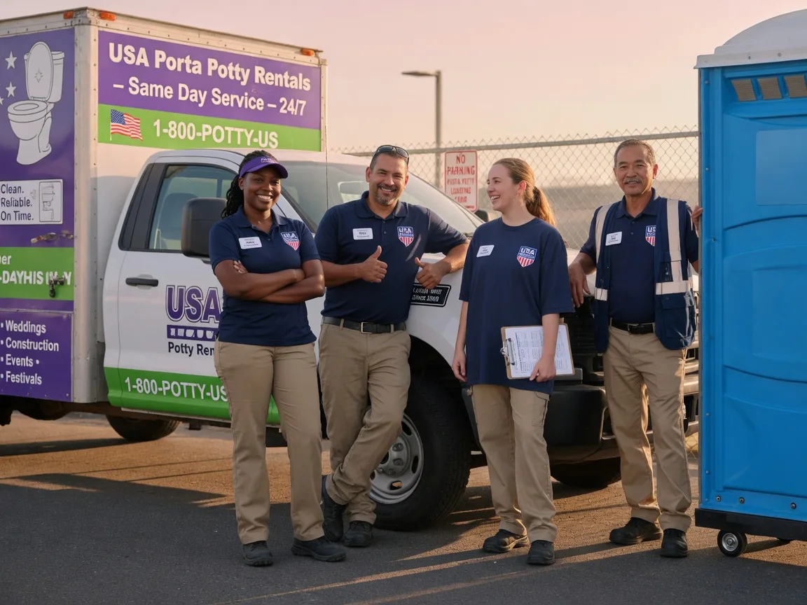 Porta Potty Rental company in Sun City, KS