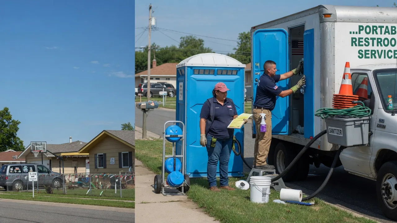 Portable Toilet Rental in Sun City, KS near me